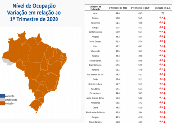 Piauí apresenta menor nível de ocupação na série histórica do mercado de trabalho
